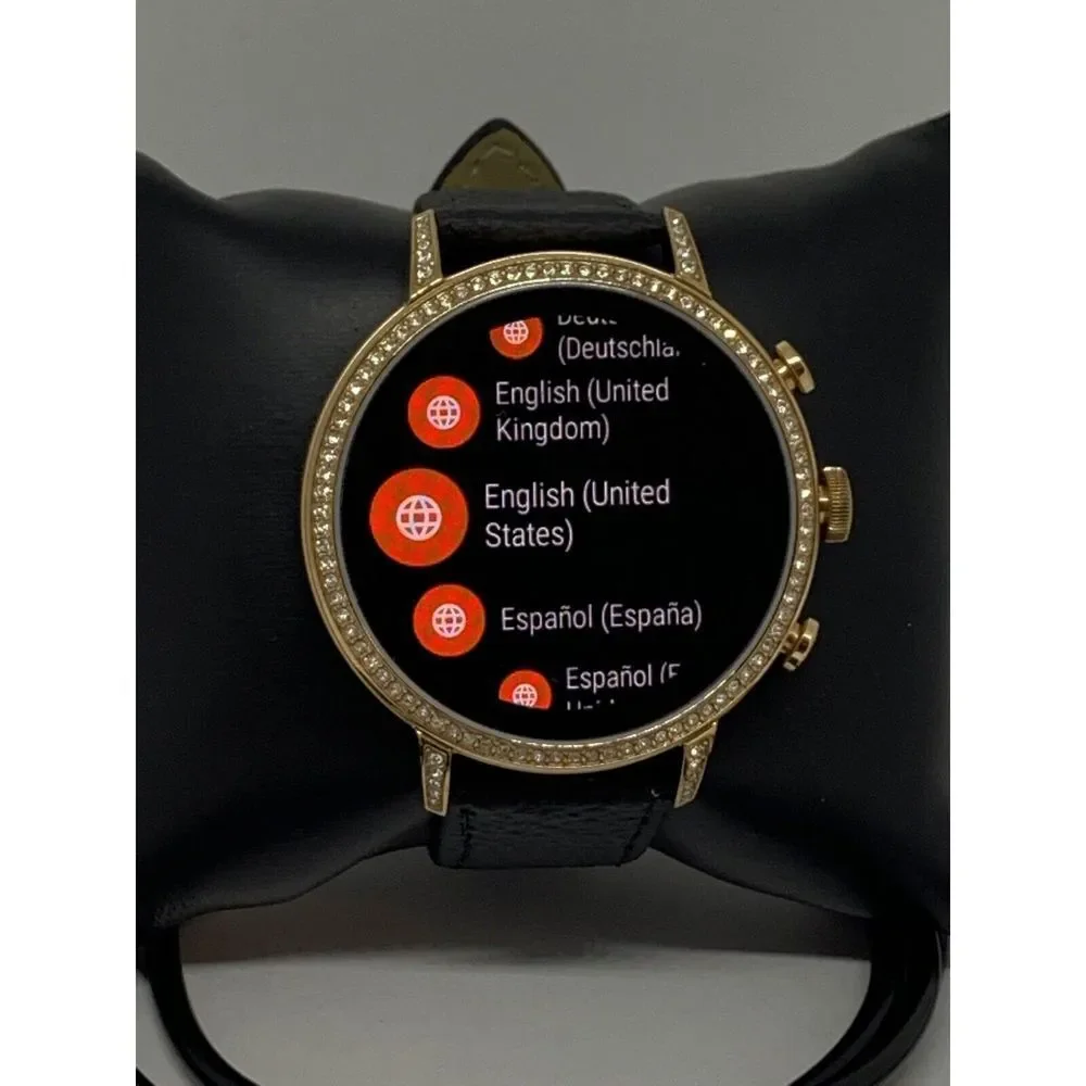 Fossil Gen 4 Authentic Digital Dial Smart Watch Custom Band FTW6011 QT520